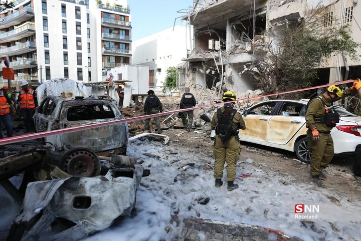 امواج عملیات موشکی - پهبادی وعده صادق در تل‌آویو