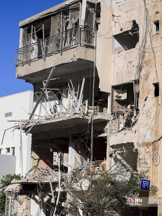 امواج عملیات موشکی - پهبادی وعده صادق در تل‌آویو