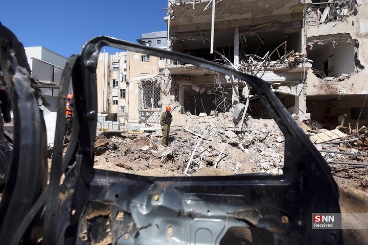 امواج عملیات موشکی - پهبادی وعده صادق در تل‌آویو