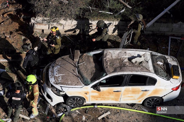 امواج عملیات موشکی - پهبادی وعده صادق در تل‌آویو