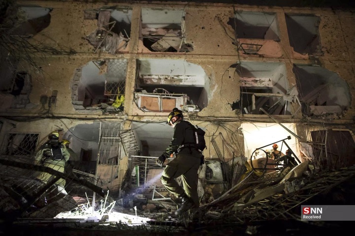 امواج عملیات موشکی - پهبادی وعده صادق در تل‌آویو