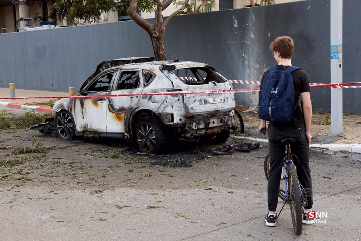 امواج عملیات موشکی - پهبادی وعده صادق در تل‌آویو