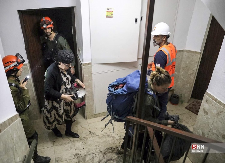 امواج عملیات موشکی - پهبادی وعده صادق در تل‌آویو