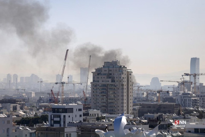 امواج عملیات موشکی - پهبادی وعده صادق در تل‌آویو