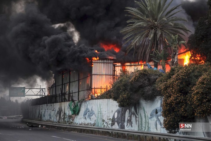 امواج عملیات موشکی - پهبادی وعده صادق در تل‌آویو