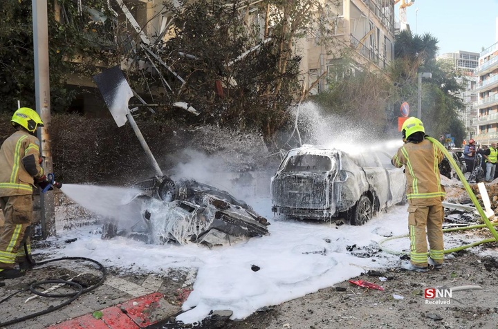 امواج عملیات موشکی - پهبادی وعده صادق در تل‌آویو