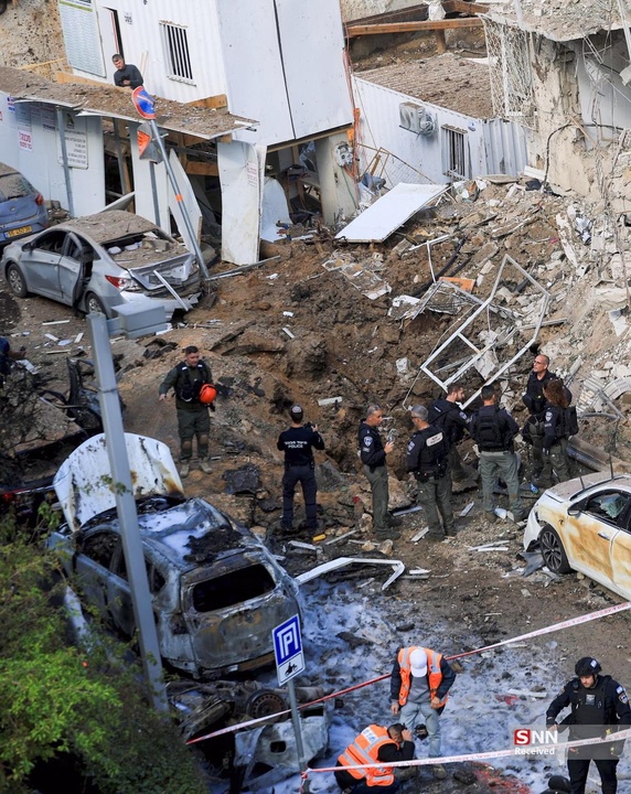 امواج عملیات موشکی - پهبادی وعده صادق در تل‌آویو