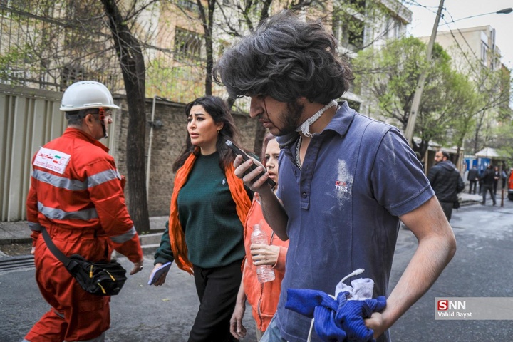 حملات موشکی آمریکایی - اسرائیلی به مناطق مسکونی تهران (۰۸ فروردین ۱۴۰۵)