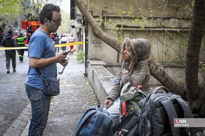 حملات موشکی آمریکایی - اسرائیلی به مناطق مسکونی تهران (۰۸ فروردین ۱۴۰۵)