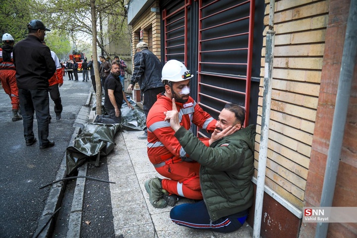 حملات موشکی آمریکایی - اسرائیلی به مناطق مسکونی تهران (۰۸ فروردین ۱۴۰۵)