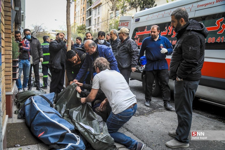 حملات موشکی آمریکایی - اسرائیلی به مناطق مسکونی تهران (۰۸ فروردین ۱۴۰۵)