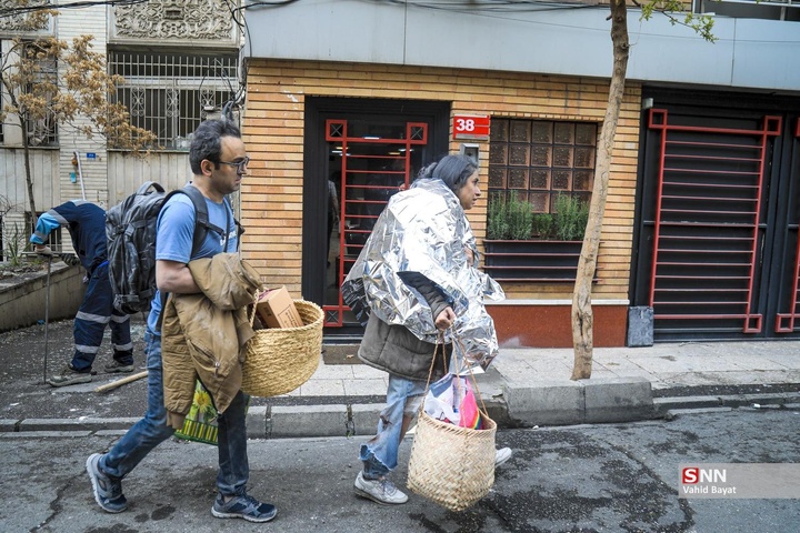 حملات موشکی آمریکایی - اسرائیلی به مناطق مسکونی تهران (۰۸ فروردین ۱۴۰۵)
