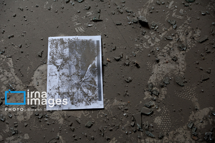 آثار حملات هوایی به دانشگاه علم و صنعت ایران