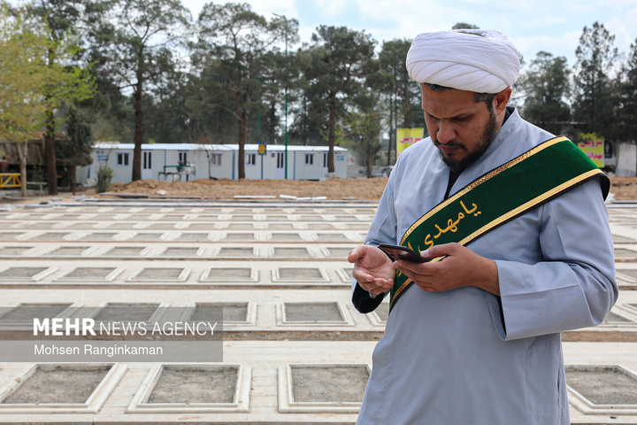 وداع با پیکر شهدای حملات صهیونی-آمریکایی