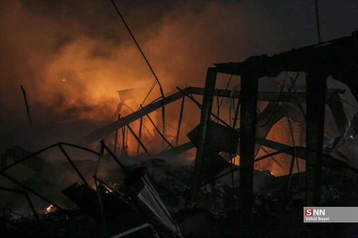 حمله آمریکایی - اسرائیلی به محدوده خیابان فداییان اسلام