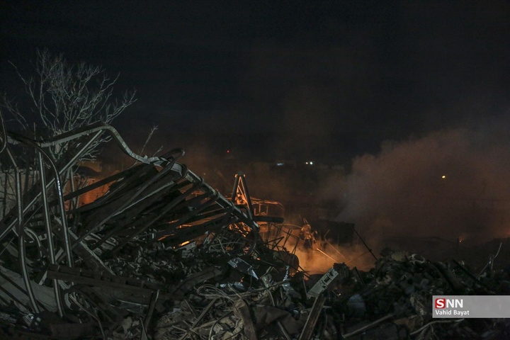 حمله آمریکایی - اسرائیلی به محدوده خیابان فداییان اسلام