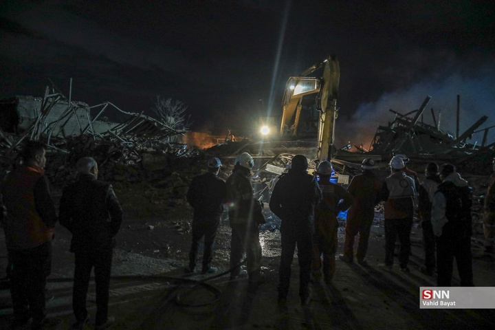 حمله آمریکایی - اسرائیلی به محدوده خیابان فداییان اسلام