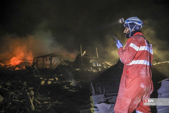 حمله آمریکایی - اسرائیلی به محدوده خیابان فداییان اسلام