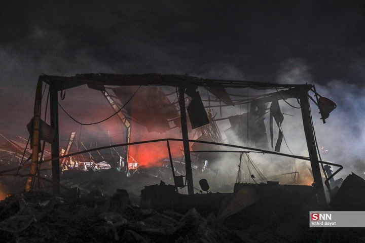 حمله آمریکایی - اسرائیلی به محدوده خیابان فداییان اسلام