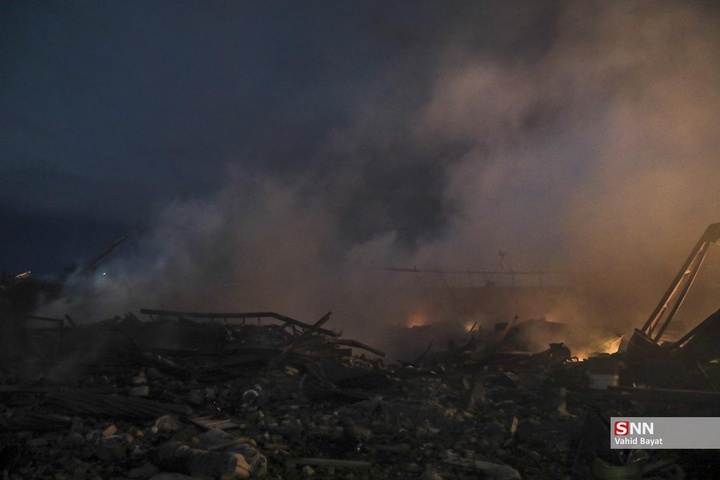 حمله آمریکایی - اسرائیلی به محدوده خیابان فداییان اسلام