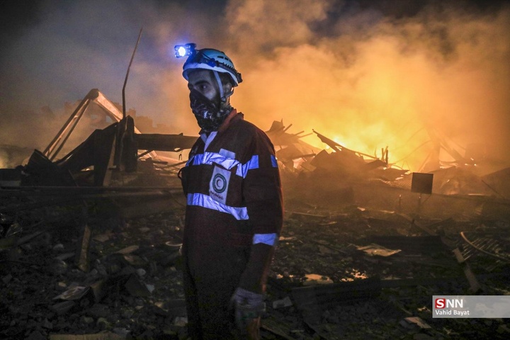 حمله آمریکایی - اسرائیلی به محدوده خیابان فداییان اسلام