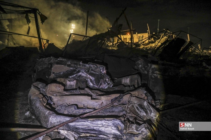 حمله آمریکایی - اسرائیلی به محدوده خیابان فداییان اسلام