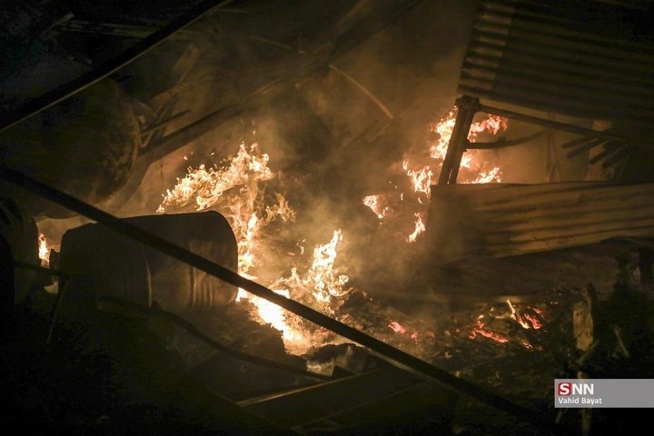 حمله آمریکایی - اسرائیلی به محدوده خیابان فداییان اسلام