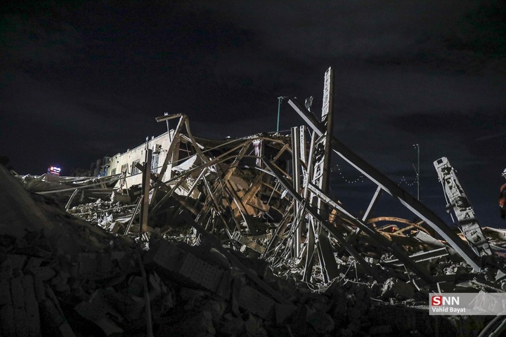 حمله آمریکایی - اسرائیلی به محدوده خیابان فداییان اسلام