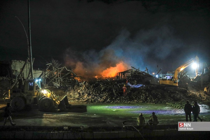 حمله آمریکایی - اسرائیلی به محدوده خیابان فداییان اسلام