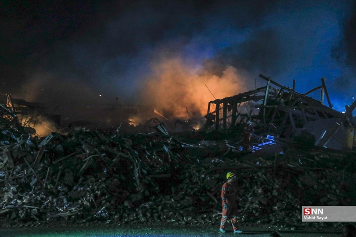 حمله آمریکایی - اسرائیلی به محدوده خیابان فداییان اسلام