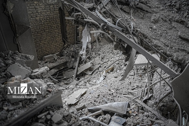 حمله موشکی به ساختمان تلویزیون العربی در میدان هروی