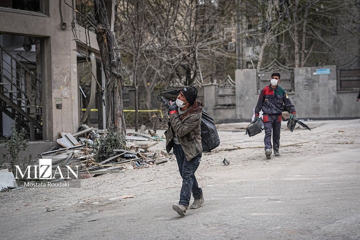 حمله موشکی به ساختمان تلویزیون العربی در میدان هروی