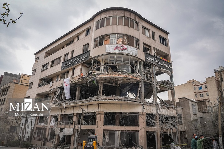 حمله موشکی به ساختمان تلویزیون العربی در میدان هروی