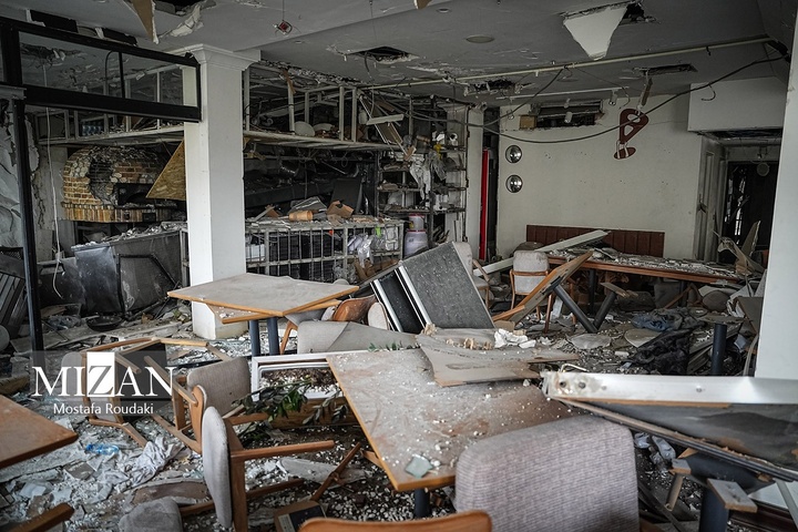 حمله موشکی به ساختمان تلویزیون العربی در میدان هروی