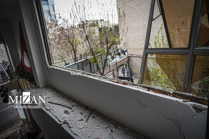 حمله موشکی به ساختمان تلویزیون العربی در میدان هروی