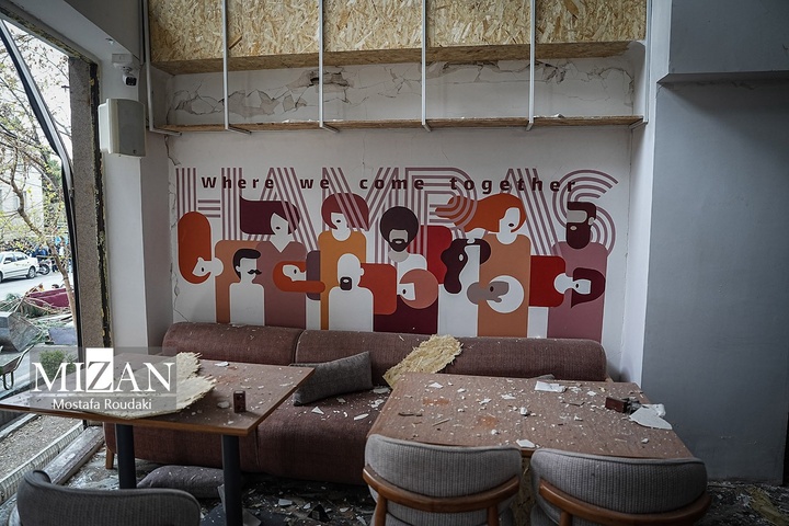 حمله موشکی به ساختمان تلویزیون العربی در میدان هروی