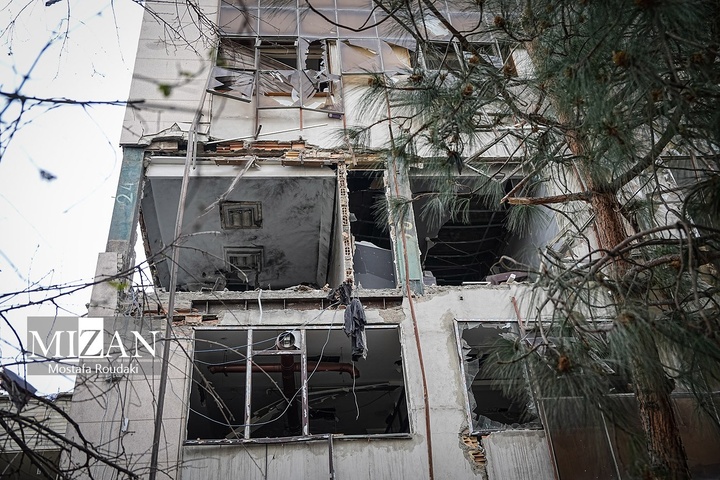 حمله موشکی به ساختمان تلویزیون العربی در میدان هروی