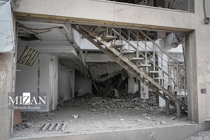 حمله موشکی به ساختمان تلویزیون العربی در میدان هروی