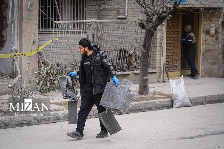 حمله موشکی به ساختمان تلویزیون العربی در میدان هروی