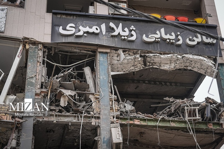 حمله موشکی به ساختمان تلویزیون العربی در میدان هروی