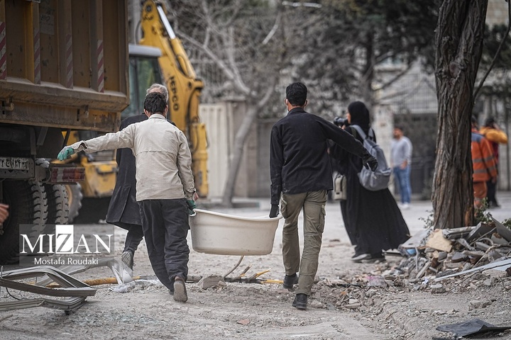 حمله موشکی به ساختمان تلویزیون العربی در میدان هروی