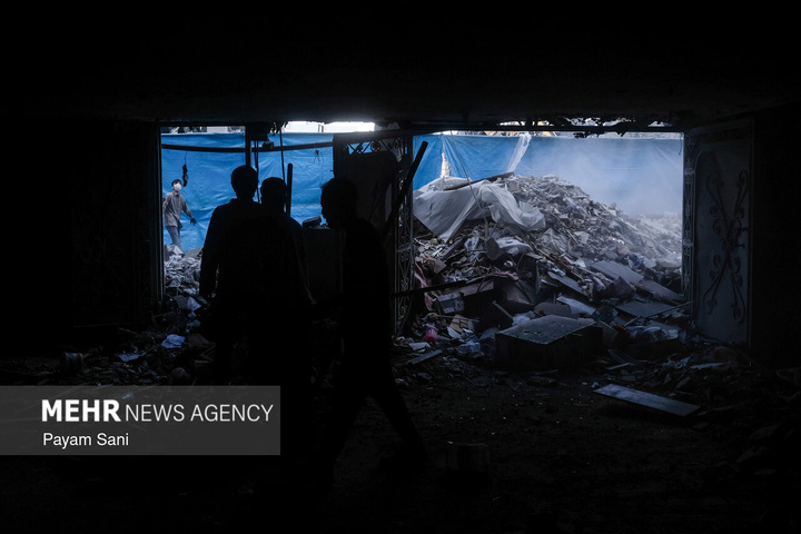 گروه‌های جهادی، پای کار بازسازی مناطق آسیب دیده در جنگ