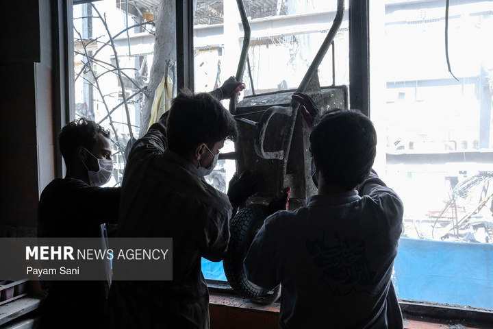 گروه‌های جهادی، پای کار بازسازی مناطق آسیب دیده در جنگ