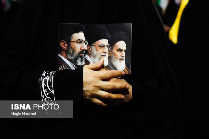 تجمع شبانه مردم در حمایت از مدافعان وطن - بابل