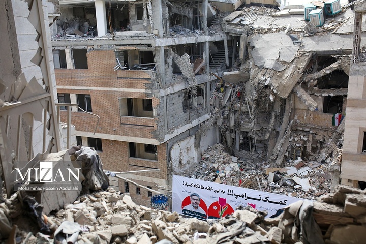 مراسم تشییع خانواده شهیدان شادکامی