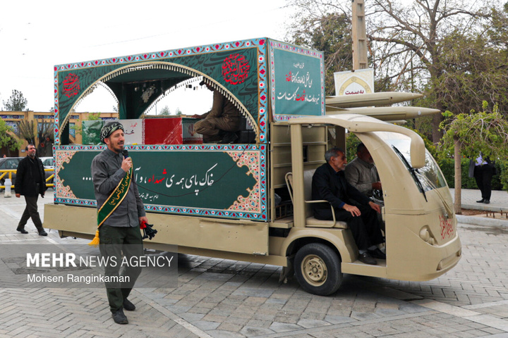 وداع با پیکر شهدای حملات صهیونی-آمریکایی