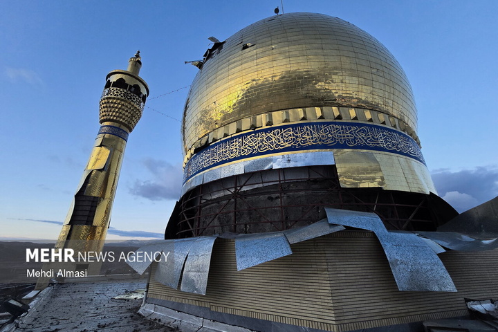 آثار تجاوز آمریکایی- صهیونی به زنجان