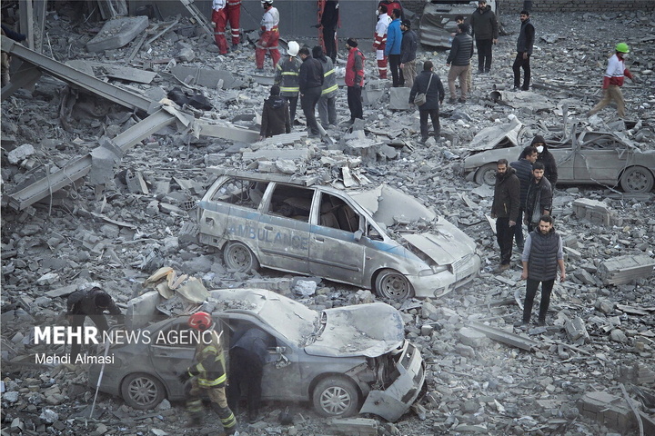 آثار تجاوز آمریکایی- صهیونی به زنجان