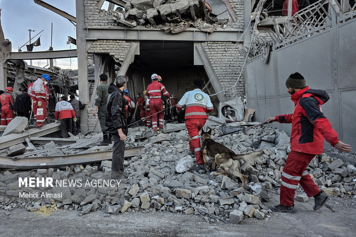 آثار تجاوز آمریکایی- صهیونی به زنجان