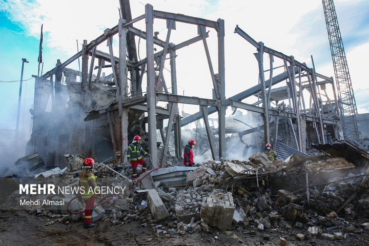 آثار تجاوز آمریکایی- صهیونی به زنجان